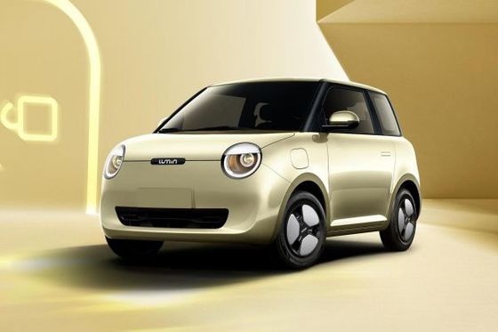 Μικρά ηλεκτρικά οχήματα Lumin Changan 155KM νέα αυτοκίνητα ενεργειακού ηλεκτρικά Hatchback