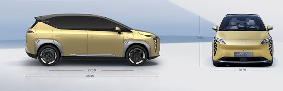 AION Υ συν τα μακριά ηλεκτρικά αυτοκίνητα 150km/h απόστασης σε μίλια που αφήνεται την οδήγηση το ηλεκτρικό όχημα