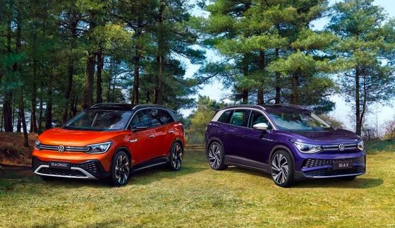 160km/h VW Id6 Crozz Χ Pure+ Lite οχημάτων του Volkswagen SUV ΥΠΈΡ για τους ενηλίκους