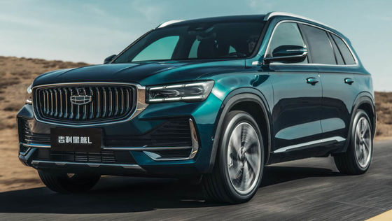 Τα ηλεκτρικά οχήματα ΜΕ ΚΙΝΗΤΉΡΙΟΥΣ ΤΡΟΧΟΎΣ PHEV Xingyue Λ SUV Geely άφησαν στο Drive το ηλεκτρικό αυτοκίνητο 215km/h
