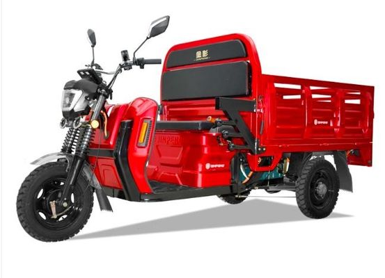 Ηλεκτρικά εμπορικά οχήματα 60V 3 Jinpeng ηλεκτρικό τρίκυκλο φορτίου ροδών