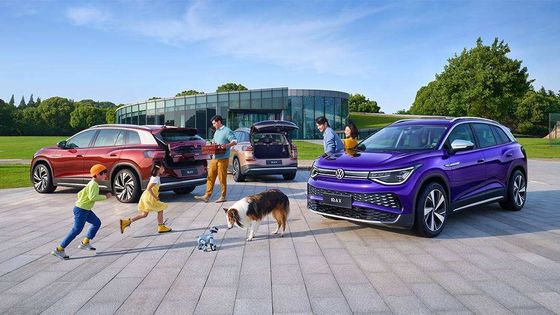 Μεγάλα ηλεκτρικά αυτοκίνητα 617km καθαρά ηλεκτρικά SUV οχήματα 160km/h της VW ID6X μακροχρόνιας σειράς