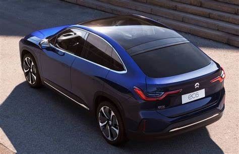 Ηλεκτρικά αυτοκίνητα 75kwh 5 πόρτες 465Km υψηλής επίδοσης NIO EC6 μέσο ηλεκτρικό όχημα