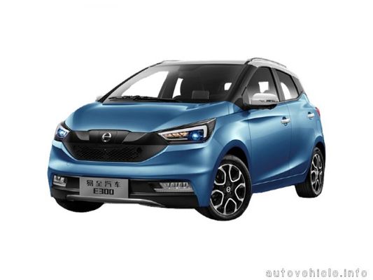 100km/h γρήγορο ταχύτητας ηλεκτρικό φορείο 302km NEDC αυτοκινήτων της ενεργειακής EV αυτοκινήτων JMC EV3 νέο