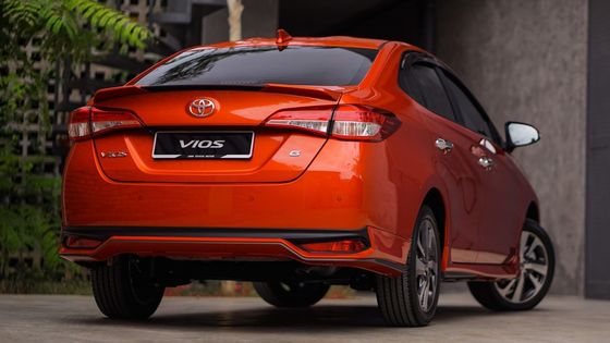 FWD 5 Seater ταχύτητας αυτοκινήτων 190km/H της Toyota Vios μέσο ηλεκτρικό ανώτατο φορείο