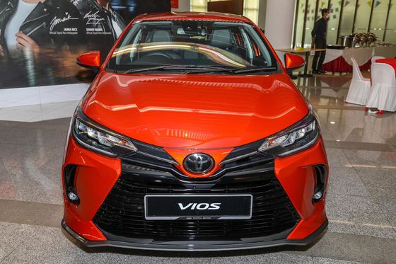 FWD 5 Seater ταχύτητας αυτοκινήτων 190km/H της Toyota Vios μέσο ηλεκτρικό ανώτατο φορείο