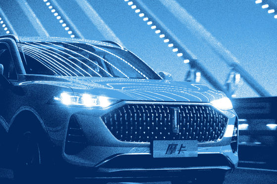 GreatWall Wey Moka PHEV ηλεκτρικό ηλεκτρικό όχημα της EV δύναμης αυτοκινήτων 157kw ανώτατο