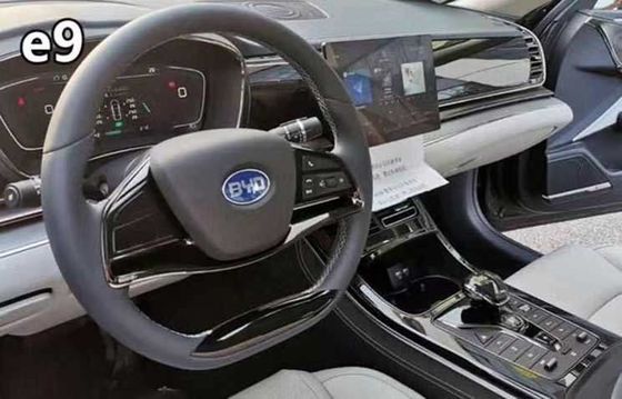 BYD E9 μεγάλη ηλεκτρική αυτοκινήτων πολυτέλειας σειρά Drive 185km/h 506km φορείων αριστερή