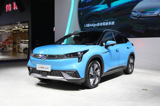 ηλεκτρικό αυτοκίνητο 5 πόρτες 5 110km/H GAC AION ιονική μπαταρία λίθιου αυτοκινήτων φορείων Seater