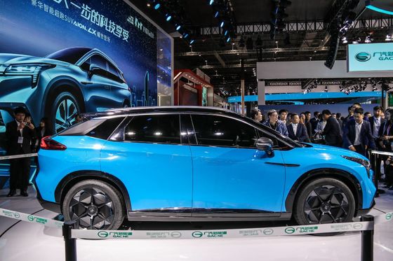 ηλεκτρικό αυτοκίνητο 5 πόρτες 5 110km/H GAC AION ιονική μπαταρία λίθιου αυτοκινήτων φορείων Seater