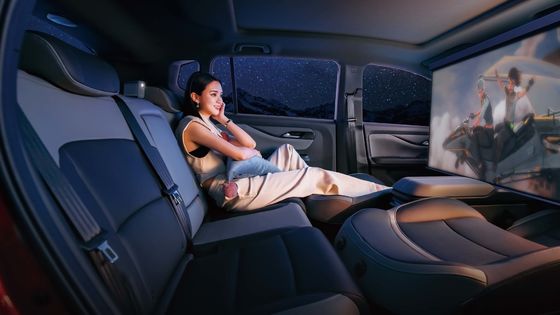 Καθαρή ηλεκτρική σειρά 430km ΜΕ ΚΙΝΗΤΉΡΙΟΥΣ ΤΡΟΧΟΎΣ Drive 140km/h αυτοκινήτων Hycan Z03 αυτοκινήτων SUV 5 Seater