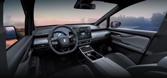 Καθαρή ηλεκτρική σειρά 430km ΜΕ ΚΙΝΗΤΉΡΙΟΥΣ ΤΡΟΧΟΎΣ Drive 140km/h αυτοκινήτων Hycan Z03 αυτοκινήτων SUV 5 Seater