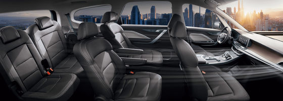 Geely άριστη έκδοση 130Km/h αυτοκινήτων MPV FWD φύλλων σφενδάμου 80V καθαρή ηλεκτρική