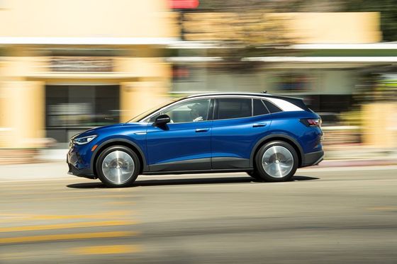 συμπαγής SUV Volk Swagen της EV μακροχρόνιου ποσοστού 607km ταυτότητα 4X 160km/h αυτοκινήτων