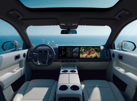 ΜΕ ΚΙΝΗΤΉΡΙΟΥΣ ΤΡΟΧΟΎΣ μεγάλη SUV ηλεκτρική μπαταρία 1000km 446hp φωσφορικού άλατος σιδήρου λίθιου αυτοκινήτων λι L9