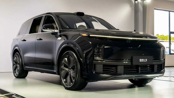 ΜΕ ΚΙΝΗΤΉΡΙΟΥΣ ΤΡΟΧΟΎΣ μεγάλη SUV ηλεκτρική μπαταρία 1000km 446hp φωσφορικού άλατος σιδήρου λίθιου αυτοκινήτων λι L9