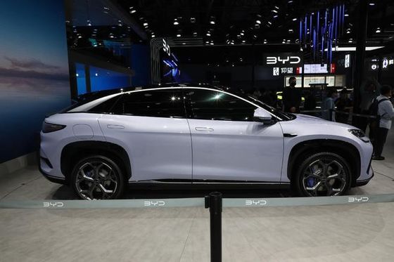 Όμορφο καθαρό ηλεκτρικό BYD Sea Lion 07 EV αυτοκίνητο νέο ενεργειακό όχημα με μπαταρία λεπίδας