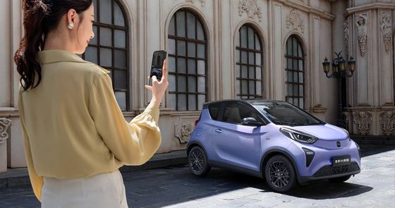 Τσέρι Νέα Ενέργεια Μικρό Μύρμηγμα Μίνι EV Αυτοκίνητα Πολυχρωματικά Με 100km / H ταχύτητα