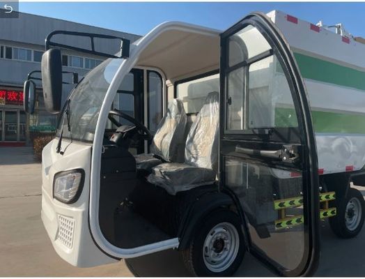 4m3 Μίνι σκουπίδια Σκουπίδια Συλλογή σκόνης Ηλεκτρικό Καθαριστικό φορτηγό σκουπιδιών Πυροσβεστικό φορτηγό