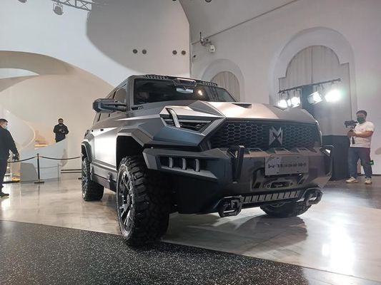 Μεγάλο EV αυτοκίνητο στο Dongfeng Mengshi M-Hero 917 EV Η παραγωγή ξεκίνησε 1000 HP 505 Km εμβέλεια κάτω από την κουκούλα