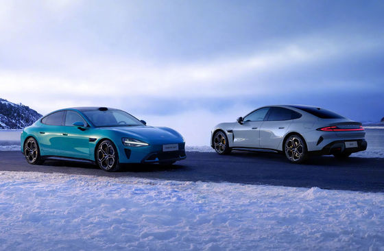 Καινούργιο Xiaomi SU7 Sedan 475kW ή 664bhp Δύναμη 165mph Νέο όχημα ενέργειας