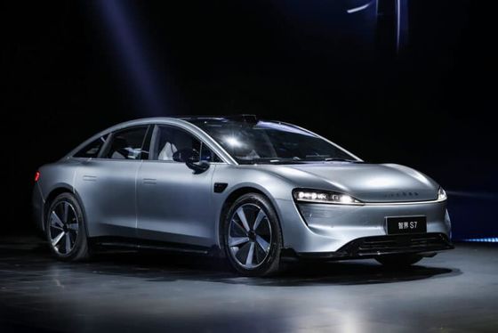 2024 Νέο Chery Huawei LUXEED S7 2024 Luxury Electric Sedan LUXEED S7 με κατανάλωση 12,4kw/h