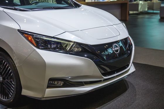 Χωρίς βενζίνη με εμβέλεια 180 μίλια για τοπική μετακίνηση στο 2024 Nissan Leaf S hatchback αυτοκίνητα νέας ενέργειας