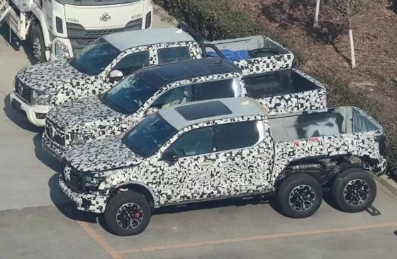 Μεγάλο Τείχος Shanhai Canon pickup EV Cars Ο βασιλιάς των κινεζικών pickup trucks