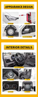 2024 Νέο Vanvoiture Electrique Νέα Ενέργεια Οχήματα Carros Ηλεκτρικό Cargo Μίνι Βαν Νέο Gonow Shuailing 260km 60kw