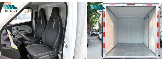 Η καθαρή ηλεκτρική βαν Neomor D05 ηλεκτρική μικροκάρτα επικεντρώνεται στον τομέα της αστικής εφοδιαστικής διανομής, φράχτη & βαν versio