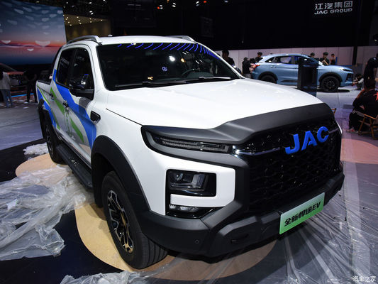 Το JAC T9 HUNTER EV είναι ένα ηλεκτρικό φορτηγάκι με διπλή ηλεκτρική κίνηση και πάνω από 500 χιλιόμετρα κυμαίνεται.