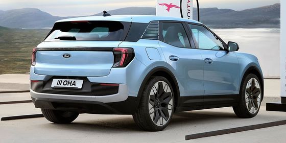 Καθαρό Ηλεκτρικό Crossover Ford Explorer Με WLTP 380km Πεδίο 9sec Επιτάχυνση 0-100km/h