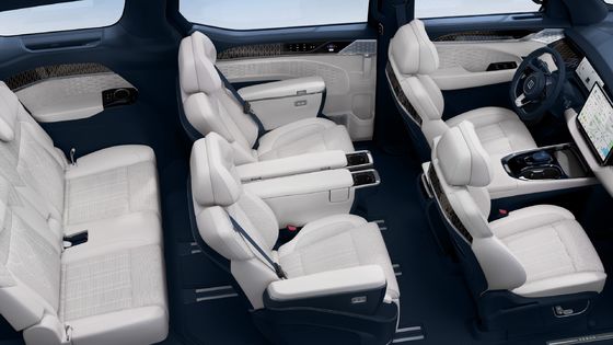 Zeekr 009 Pure Electric Luxury MPV επαναπροσδιορίζοντας τις προσδοκίες σας για MPVS 140kwh μπαταρία 822km CLTC Πεδίο 0-100km / h σε 4,5s