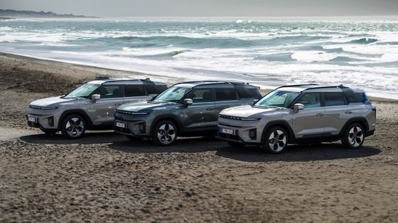 Νέο καθαρό ηλεκτρικό όχημα KGM Torres EVS 109mph Μέγιστη ταχύτητα 152kw 207Ps Μέγιστη ισχύς έτοιμη να πάει καθαρό ηλεκτρικό αυτοκίνητο