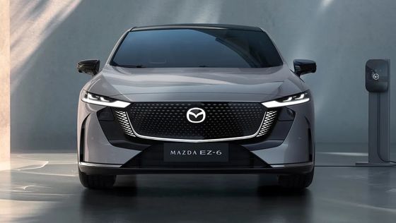 Το πρώτο καθαρά ηλεκτρικό όχημα Mazda EZ-6 είναι ένα κομψό πίσω τροχιά οδήγηση Saloon με