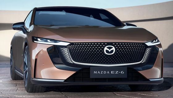Το πρώτο καθαρά ηλεκτρικό όχημα Mazda EZ-6 είναι ένα κομψό πίσω τροχιά οδήγηση Saloon με