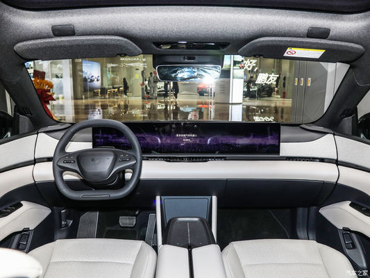 Αυτοκίνητο ρομπότ 2024 Jiyue01 200kw Μηχανική ισχύς 272 PS 550km CLTC Range ΠΟΛΟΕΛΕΡΙΚΟ ΕΛΕΚΤΡΙΚΟ ΑΜΕΤΡΙΚΟ με μέγιστη ταχύτητα 200km/h