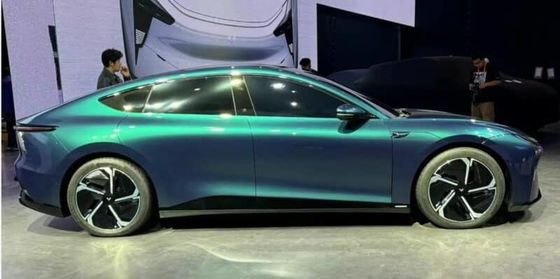 Προπώληση Geely&Baidu Joint Brand Jiyue07 καθαρά ηλεκτρικό όχημα με 200kw/271P.s ισχύς κινητήρα 2WD κίνηση 4θυρών/5θέσεων