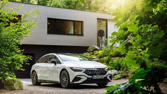 Ηλεκτρικό όχημα μεγάλης εμβέλειας Mercedes-Benz EQE AMG 53 4MATIC+με ισχύ κινητήρα 460kw/625P.s 220km/h μέγιστη ταχύτητα