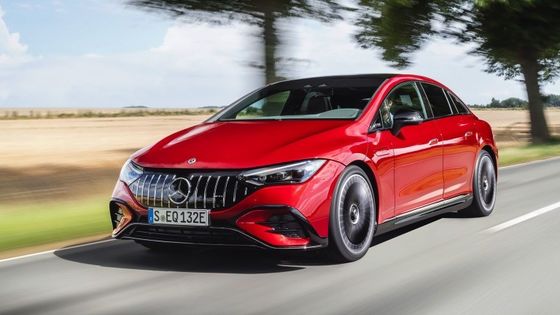 Ηλεκτρικό όχημα Mercedes-Benz EQE AMG 43 4MATIC μπαταρία 90,6kwh 450km αυτονομία με 350kw/476P.s ισχύς κινητήρα
