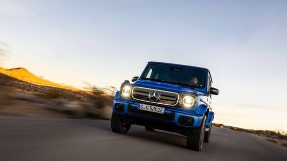 High End Off Roader Προπώληση 2025 Mercedes-Benz G580 Με EQ Τεχνολογία Gee Whiz 116kwh μπαταρία 180km / h Μέγιστη ταχύτητα