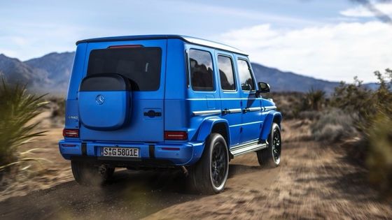 High End Off Roader Προπώληση 2025 Mercedes-Benz G580 Με EQ Τεχνολογία Gee Whiz 116kwh μπαταρία 180km / h Μέγιστη ταχύτητα