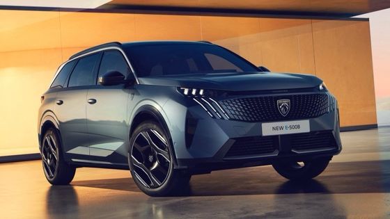 Προπώληση 2024 Peugeot E-5008 SUV 500χλμ. Περισσότερη αυτονομία 326 ίππων (240 KW) Δύο κινητήρες AWD Καθαρό ηλεκτρικό όχημα