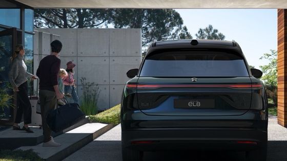 Νέα Ενέργεια Οχήματα 2024 Nio EL8 Weilai Ηλεκτρικά οχήματα 75kwh μπαταρία 480kw ((653Ps) κινητήρα ισχύος 390km WLTP Διάστημα ev αυτοκίνητο