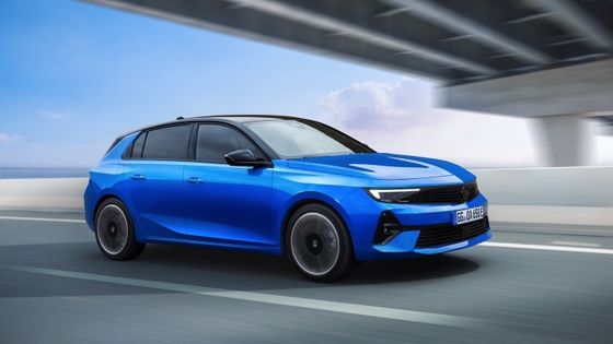 Ηλεκτρικό όχημα άνετης οδήγησης στην Opel Astra Electric με μπαταρία 54kwh 150kw κινητήρα ισχύος σε 170km / h μέγιστη ταχύτητα