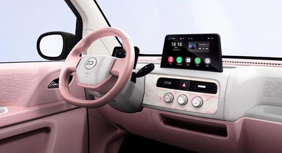 Πολυχρωματικές επιλογές Mini Ev Cars Zhido Rainbow με CLTP 205km 17,13/17,3kwh μπαταρία για 20 & 30kw ισχύ