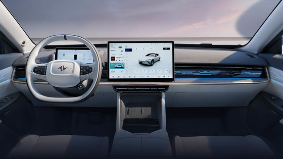 2024 ισχυρό Dongfeng Eπ 007 200Pro EREV 200km CLTC 160kw κινητήρας ισχύς 310N.m ροπή με 7,2s 0-100km / h επιτάχυνση