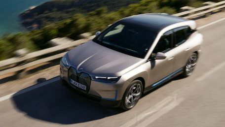 BMW ΙΧ ΜΕ ΚΙΝΗΤΉΡΙΟΥΣ ΤΡΟΧΟΎΣ οχήματα υψηλής ταχύτητας SUV EV αυτοκινήτων 200km/h της EV μακροχρόνιας σειράς Xdrive40