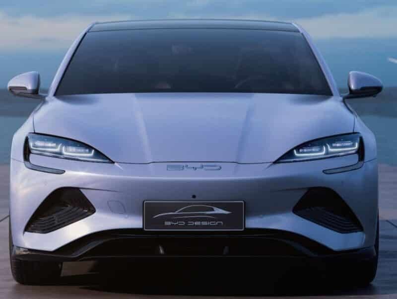 BYD ηλεκτρικό αυτοκίνητο μηχανών σφραγίδων διπλό