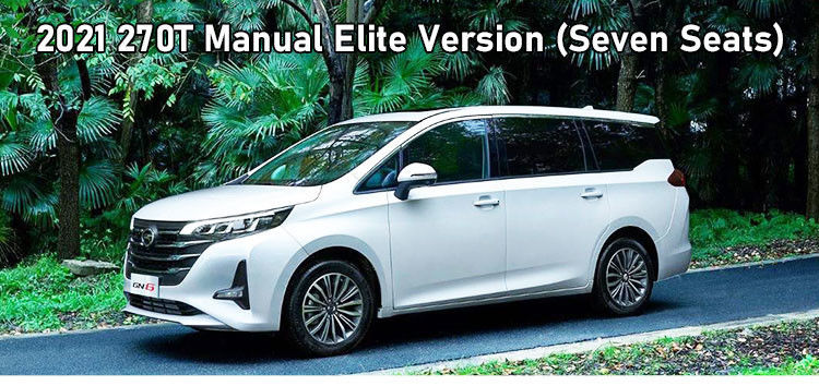 4 Wheel Drive Compact Electric MPV 7 θέσεων GAC Trumpchi M6 270T Manual Elite Edition